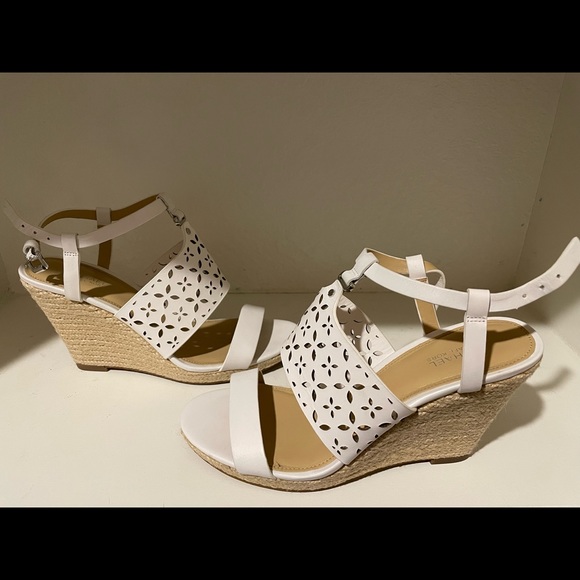 Michael Kors, Wedges, Shoes, White - Picture 2 of 3